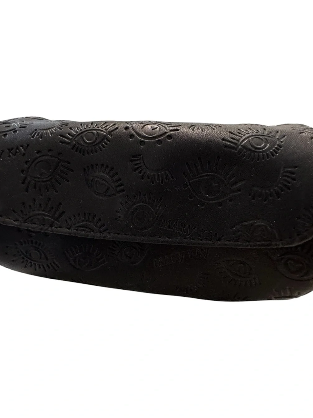 Mary Kay Black Embossed Women's Makeup Case